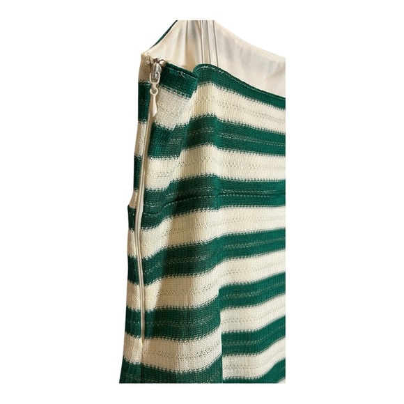 Show Me Your Mumu Women's Green Stripe Clarissa Sleeveless Dress Size Large - Picture 7 of 9